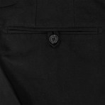 Cotton Blend Dress Pants // Black (44)