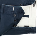 Tom Ford // Cotton Classic Fit Pants // Navy Blue (29)