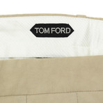 Tom Ford // Cotton Blend Pants // Tan (44)