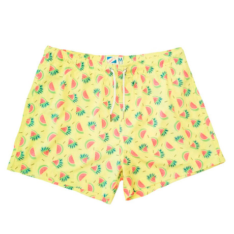 Yellow Melon Swim Shorts (S)