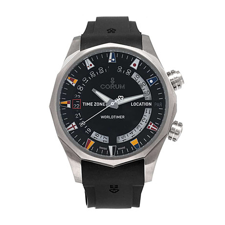 Corum Admiral's Cup Legend 47 Worldtimer Automatic // 637.101.04/F371 AN02 // Store Display