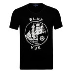 Calvin T-Shirt // Black (XL)