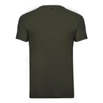 Teagan T-Shirt // Army Green (3XL)