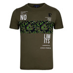 Teagan T-Shirt // Army Green (3XL)