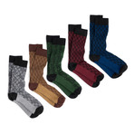 Caspian Supima Cotton Socks // Pack of 5