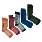 Caribbean Supima Cotton Socks // Pack of 5