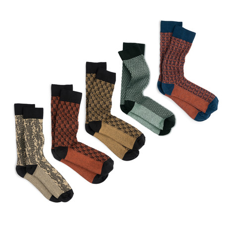 Alboran Supima Cotton Socks // Pack of 5