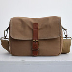 Canvas DSLR Camera Bag // Canvas Brown