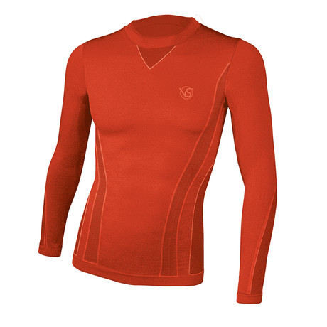 VivaSport 2 Thermal Long Sleeve T-Shirt // Red (S/M)