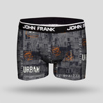Urban Printed Boxer // Gray (L)