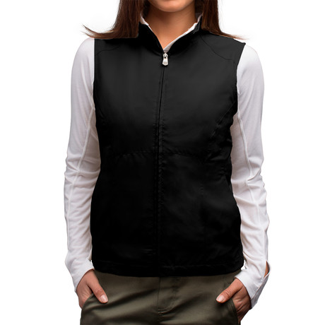 RFID-Blocking Travel Vest // Women // Black (S)