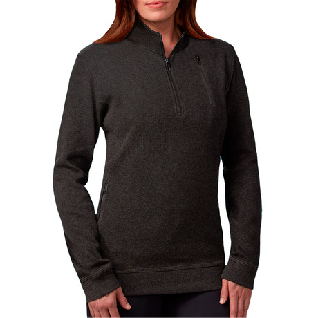 The Weekender Pullover // Women // Charcoal (S)