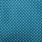 Brioni // Silk Pattern Tie //Blue