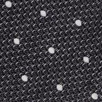 Tom Ford // Silk Woven Dot Tie // Gray