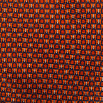 Ermenegildo Zegna // Silk Pattern Tie // Orange