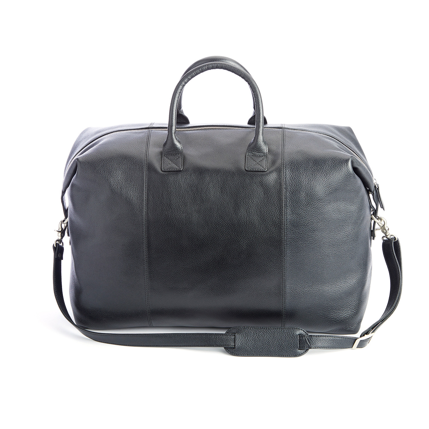 Weekender Duffel Bag // Black - Royce Leather - Touch of Modern