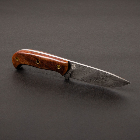 Lillian Smith Handmade Damascus Steel Knife
