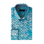 Anabelle Dress Shirt // Turquoise (L)
