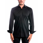 Classic Dress Shirt // Black (XS)
