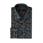 Dark Brando Dress Shirt // Multicolor (XS)