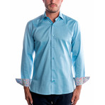 Cavani Long Sleeve Shirt // Turquoise (XL)