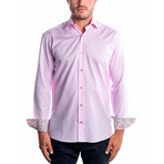 Martin Long Sleeve Shirt // Pink (XS)