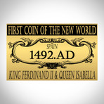 Ancient New World Authentic First Coin Of The Americas // Museum Display (Coin Only)