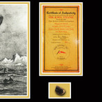 Titanic Antique 1912 Authentic Coal // Custom Frame