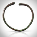 Ancient Viking Authentic Bronze Wrist Cuff // Museum Display