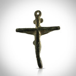 Ancient Medieval Authentic Templar Crucifix // Museum Display