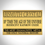 Bismuth Authentic Crystal // Museum Display  (Crystal Only)