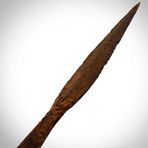 Ancient Roman Authentic XL Spearhead // Museum Display