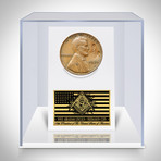 WWII Abraham Lincoln Freemason Symbol Coin // Museum Display (Coin Only)