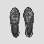 Moon Huarache Shoe // Black + Black Insole (US Size 13)