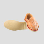 Sol Huarache Shoe // Tan + Red Insole (US Size 13)