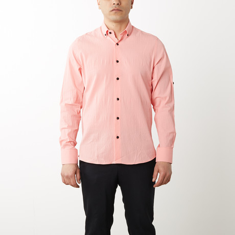 Richardson Slim-Fit Dress Shirt // Dusty Pink (S)