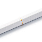 Brassing Portable Ballpoint Pen (White)