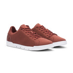 Breeze Tennis Knit // Red Lacquer + White (US: 7)