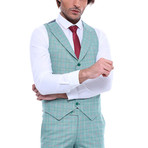 Frederic 3-Piece Slim-Fit Suit // Light Green (Euro: 54)