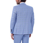 Emmitt 3-Piece Slim-Fit Suit // Light Blue (Euro: 44)