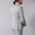 Reggie 3-Piece Slim-Fit Suit // Gray (Euro: 52)