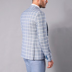 Freeman 3-Piece Slim-Fit Suit // Light Blue (Euro: 50)