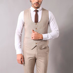 Chauncey 3-Piece Slim-Fit Suit // Mink (Euro: 52)