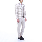 Otto 3-Piece Slim-Fit Suit // Beige (Euro: 52)