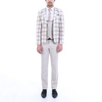 Otto 3-Piece Slim-Fit Suit // Beige (Euro: 50)