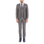 Bryon 3-Piece Slim-Fit Suit // Mink (Euro: 54)