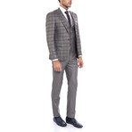 Bryon 3-Piece Slim-Fit Suit // Mink (Euro: 54)