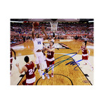 Jahlil Okafor // 2015 NCAA Duke Championship Lay Up // Framed Autographed Photo
