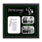 Signed + Framed Lyric Collage // Fleetwood Mac