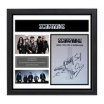 Signed + Framed Lyric Collage // Scorpions